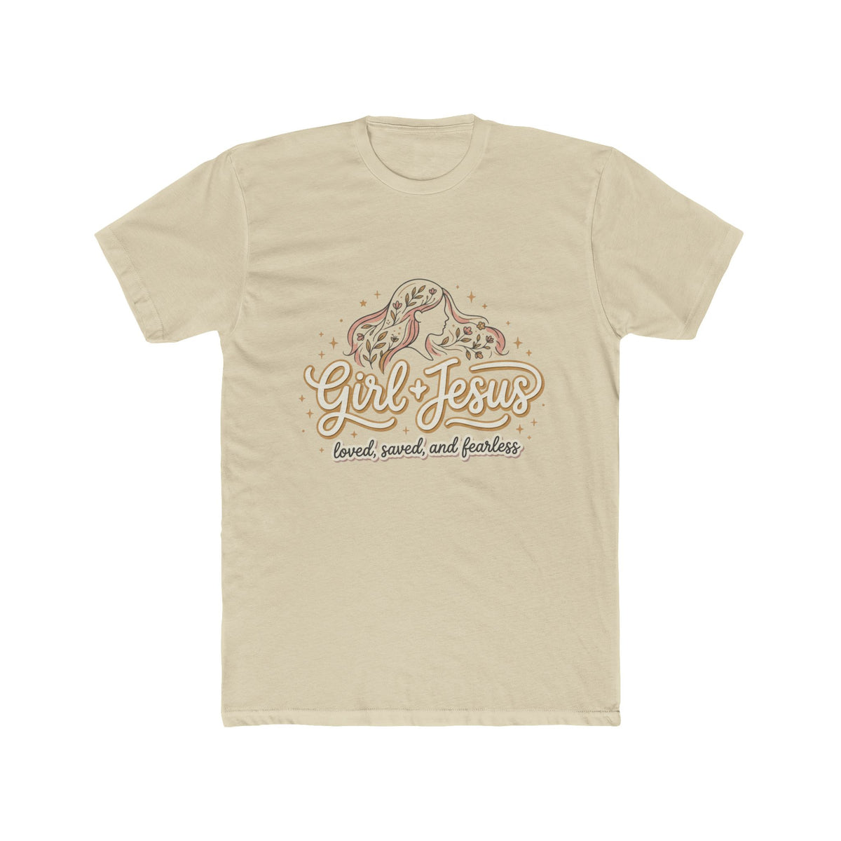 Girl + Jesus tee | Inspirational Christian Scripture shirt