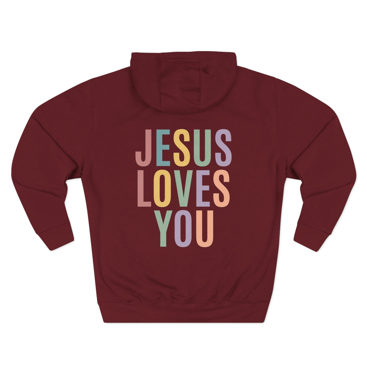 Jesus Loves You Hoodie| Pastel Faith Graphic Hoodie