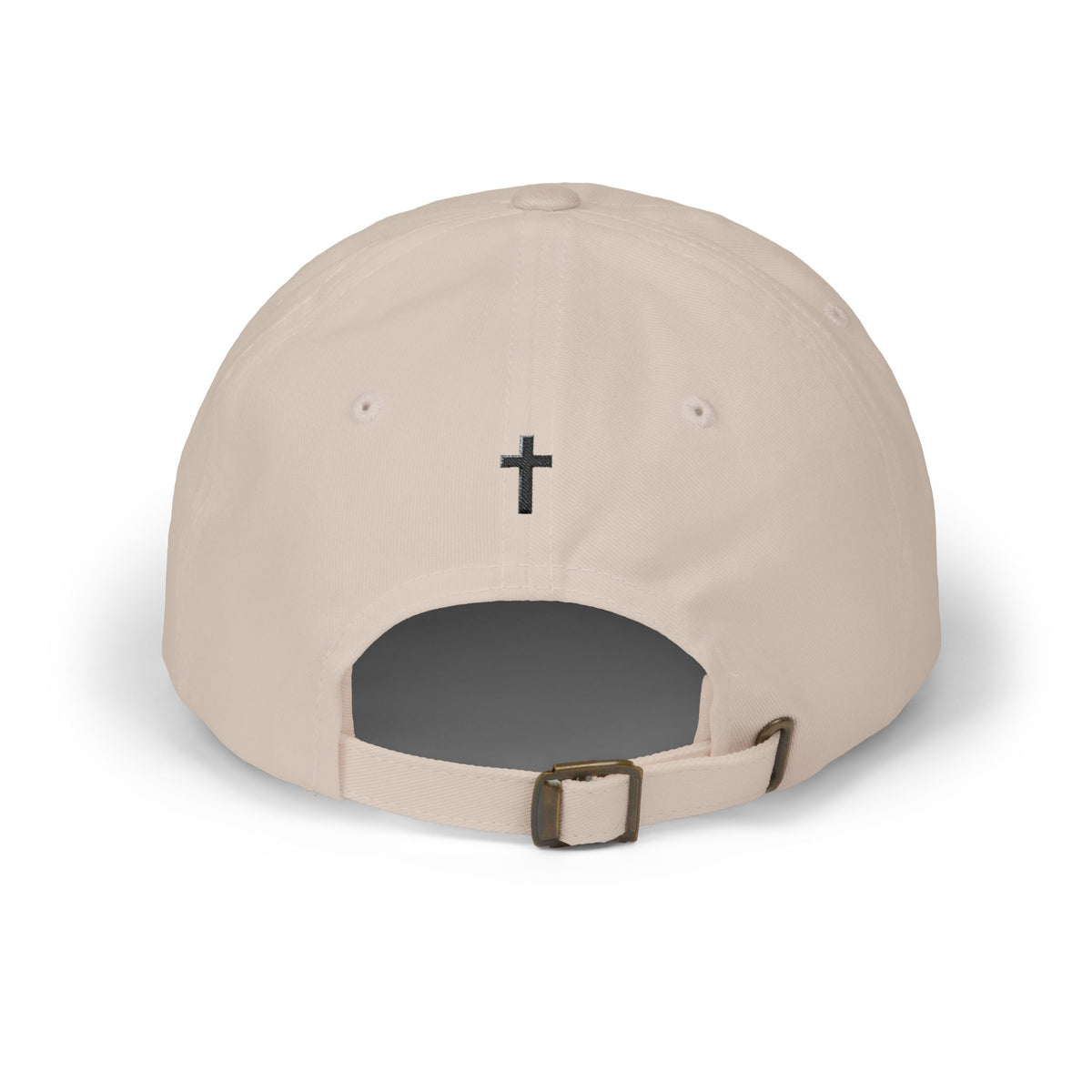Not Today Satan Dad Cap — Embroidered Cross Baseball Hat Christian