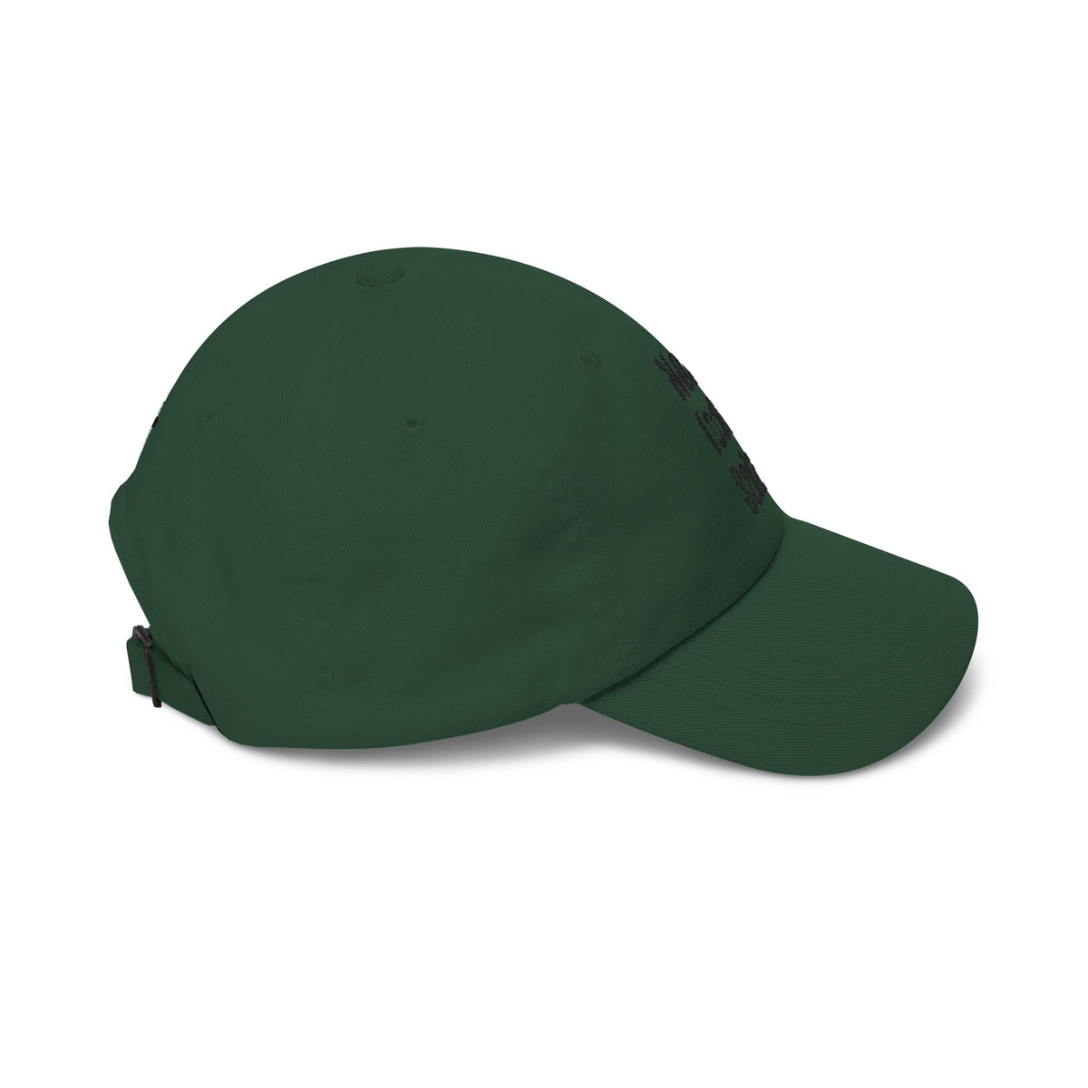 Not Today Satan Dad Cap — Embroidered Cross Baseball Hat Christian