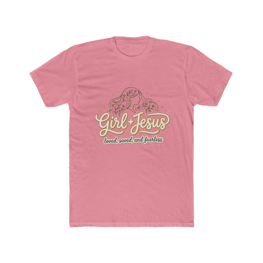 Girl + Jesus tee | Inspirational Christian Scripture shirt