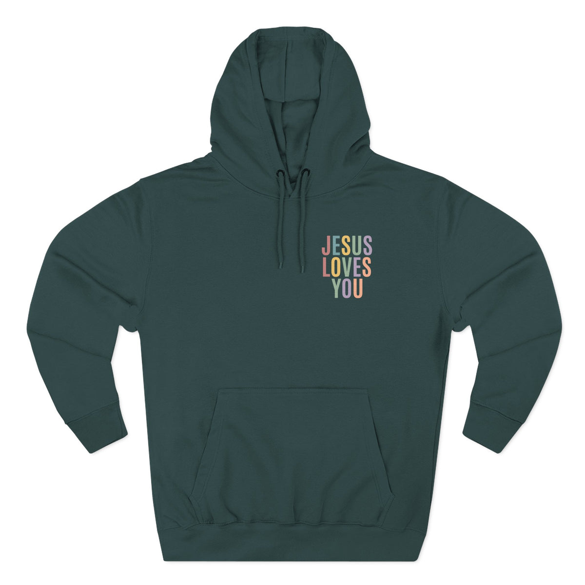Jesus Loves You Hoodie| Pastel Faith Graphic Hoodie