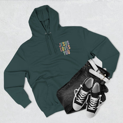 Jesus Loves You Hoodie| Pastel Faith Graphic Hoodie