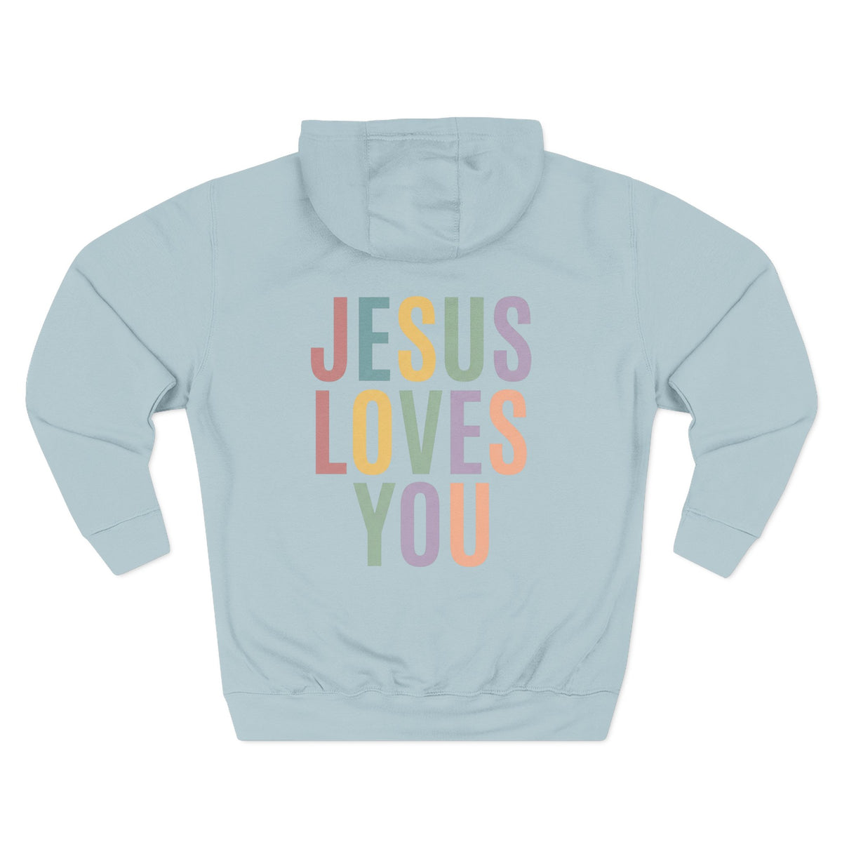 Jesus Loves You Hoodie| Pastel Faith Graphic Hoodie