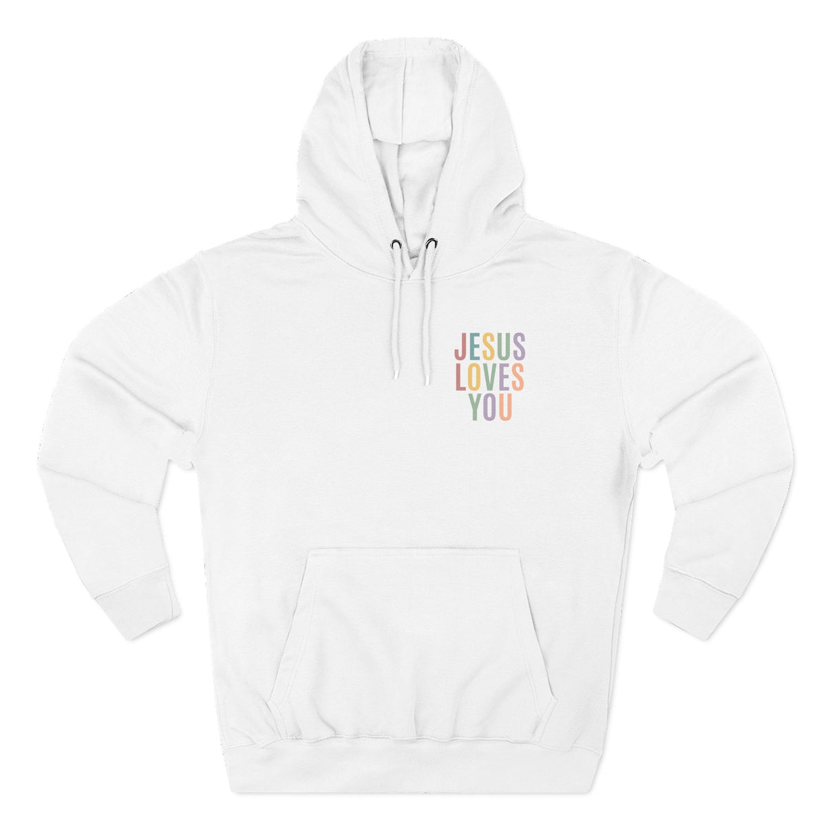 Jesus Loves You Hoodie| Pastel Faith Graphic Hoodie