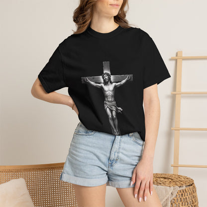 Crucified Jesus Cross T-shirt | Religious Christian Apparel