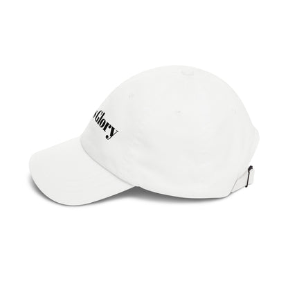 For His Glory Dad Cap | Christian Faith Embroidered Hat