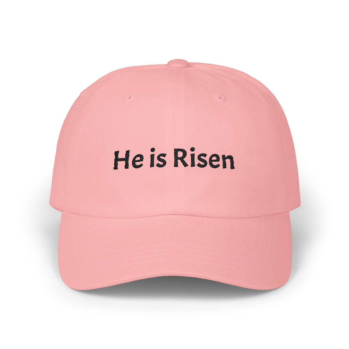He is Risen Classic Dad Cap | Christian Easter Scripture Embroidered Hat