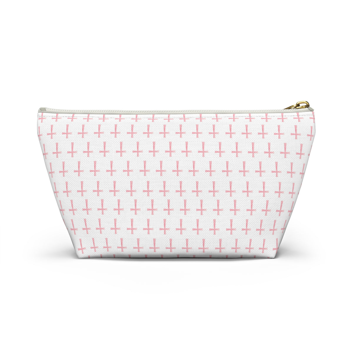 Accessory Pouch w T-bottom, Christian , Coquette, Travel, Makeup, Bible, Journal