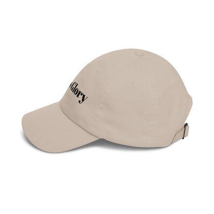 For His Glory Dad Cap | Christian Faith Embroidered Hat