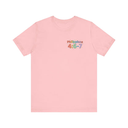 Philippians 4:6-7 Scripture T-Shirt | Bible Verse Tee, Prayer and Thanksgiving Design