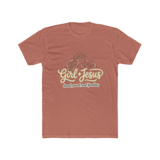 Girl + Jesus tee | Inspirational Christian Scripture shirt