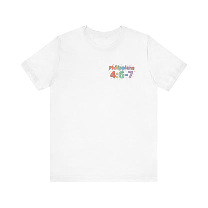 Philippians 4:6-7 Scripture T-Shirt | Bible Verse Tee, Prayer and Thanksgiving Design