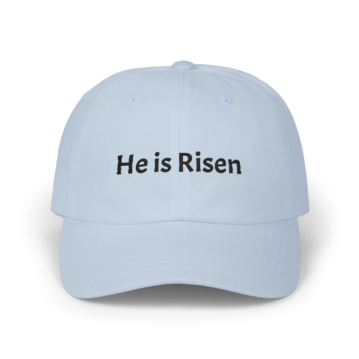He is Risen Classic Dad Cap | Christian Easter Scripture Embroidered Hat