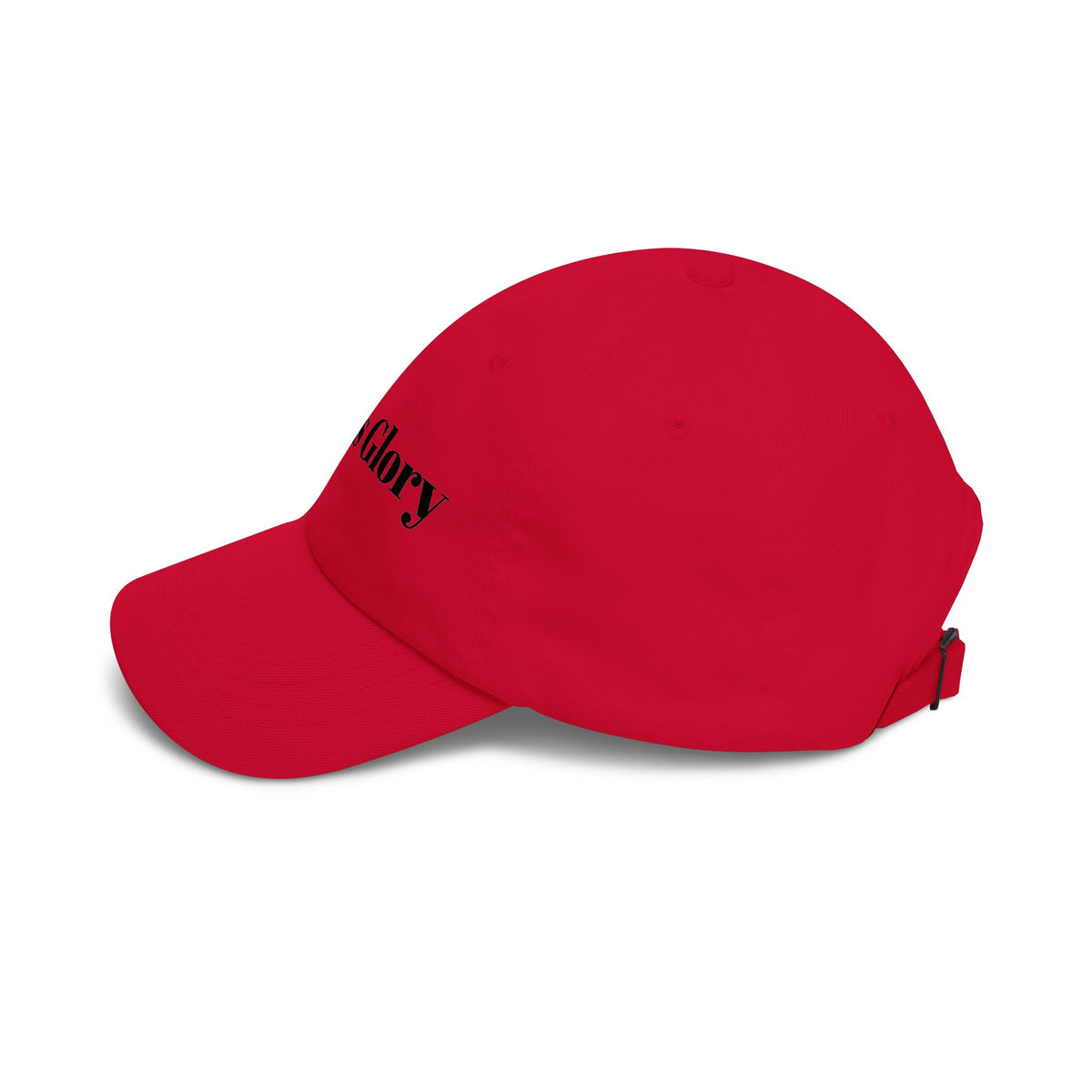 For His Glory Dad Cap | Christian Faith Embroidered Hat