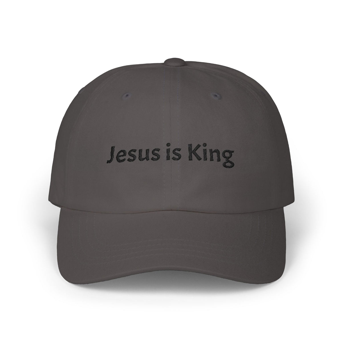 Jesus Is King Dad Cap | Christian Faith Baseball Hat