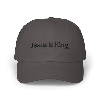 Jesus Is King Dad Cap | Christian Faith Baseball Hat