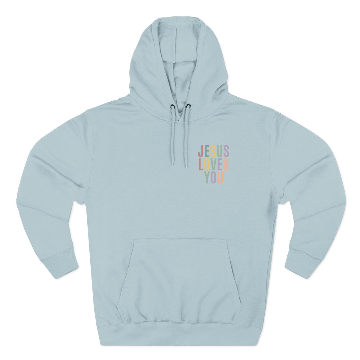 Jesus Loves You Hoodie| Pastel Faith Graphic Hoodie