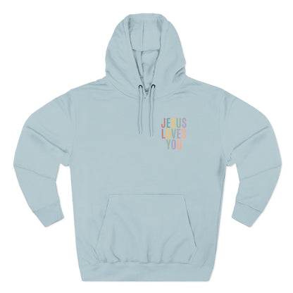 Jesus Loves You Hoodie| Pastel Faith Graphic Hoodie
