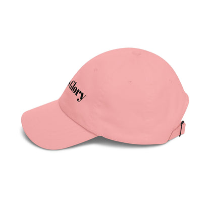 For His Glory Dad Cap | Christian Faith Embroidered Hat