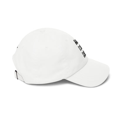 Not Today Satan Dad Cap — Embroidered Cross Baseball Hat Christian