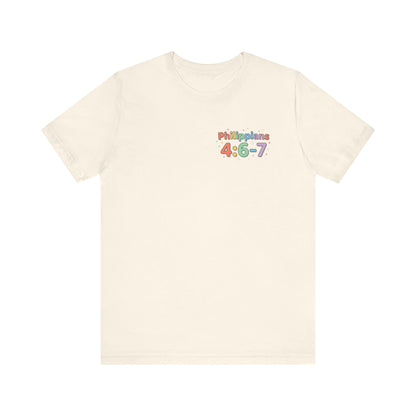 Philippians 4:6-7 Scripture T-Shirt | Bible Verse Tee, Prayer and Thanksgiving Design