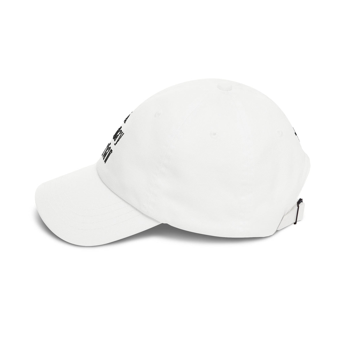 Not Today Satan Dad Cap — Embroidered Cross Baseball Hat Christian