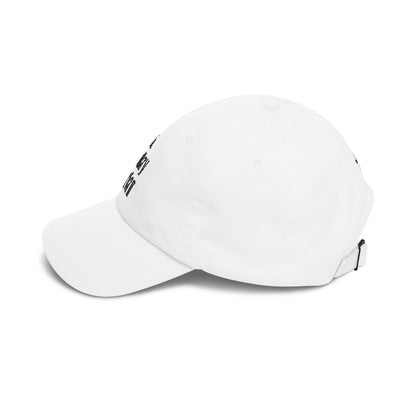 Not Today Satan Dad Cap — Embroidered Cross Baseball Hat Christian