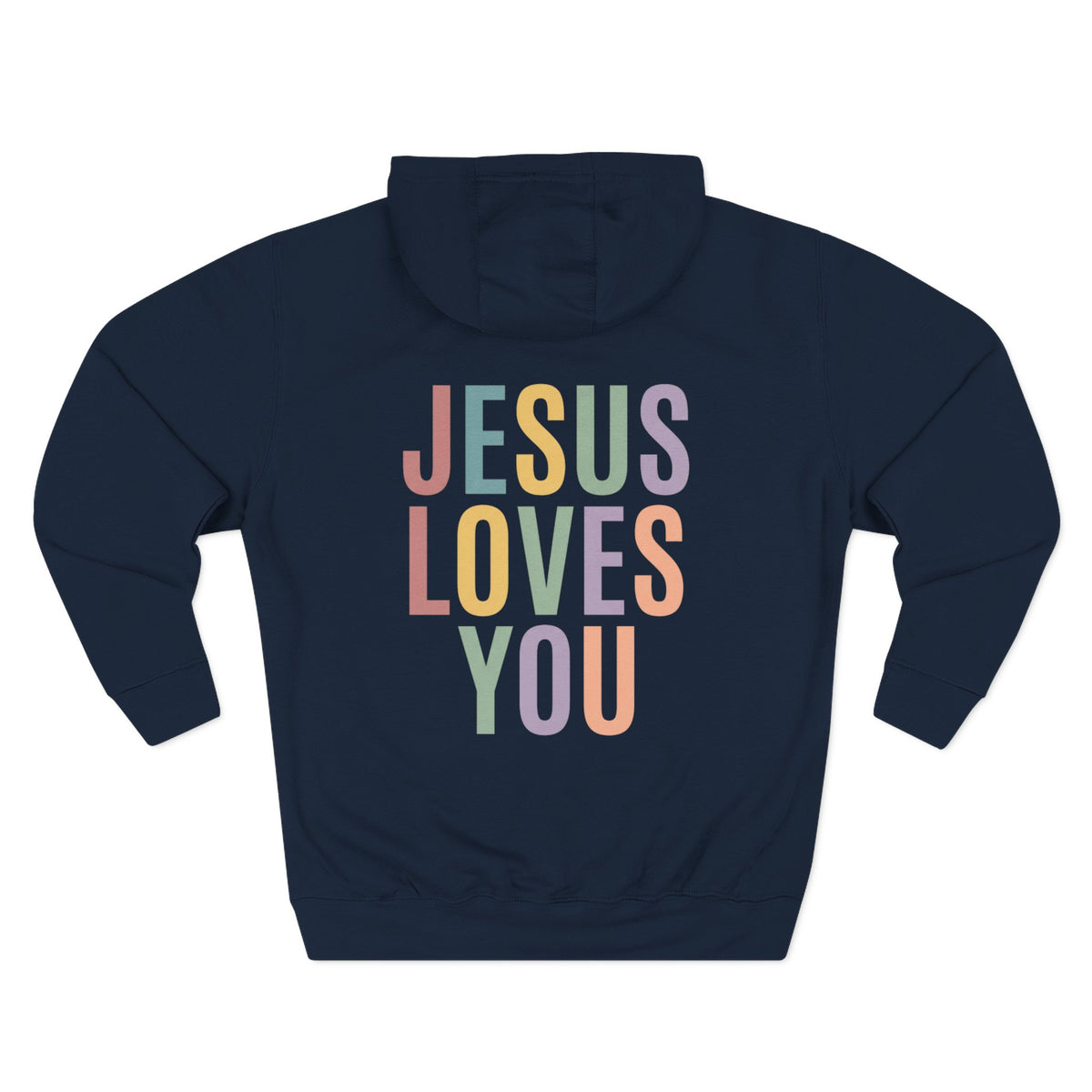 Jesus Loves You Hoodie| Pastel Faith Graphic Hoodie