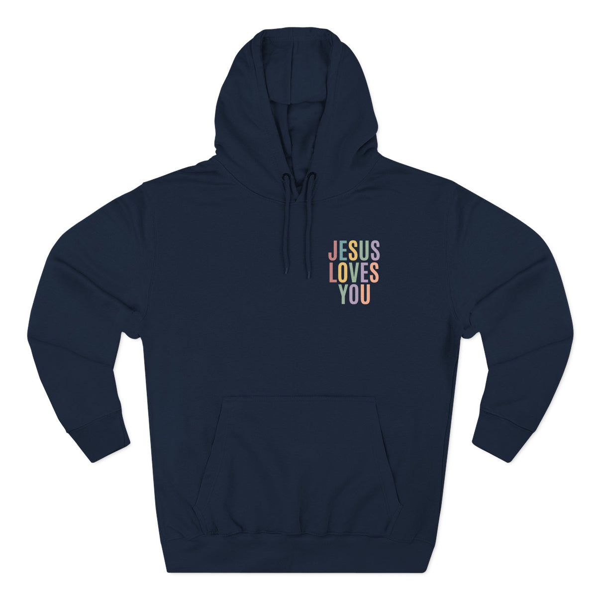 Jesus Loves You Hoodie| Pastel Faith Graphic Hoodie