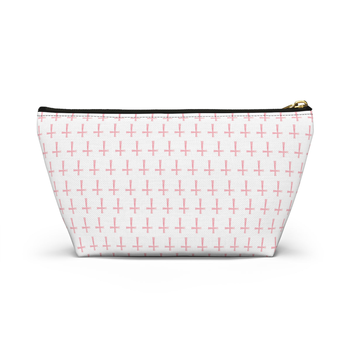 Accessory Pouch w T-bottom, Christian , Coquette, Travel, Makeup, Bible, Journal
