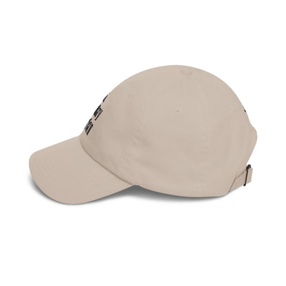 Not Today Satan Dad Cap — Embroidered Cross Baseball Hat Christian